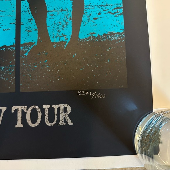 VIP Exclusive Numbered Kenny Chesney Here and Now Tour poster - Picture 3 of 5